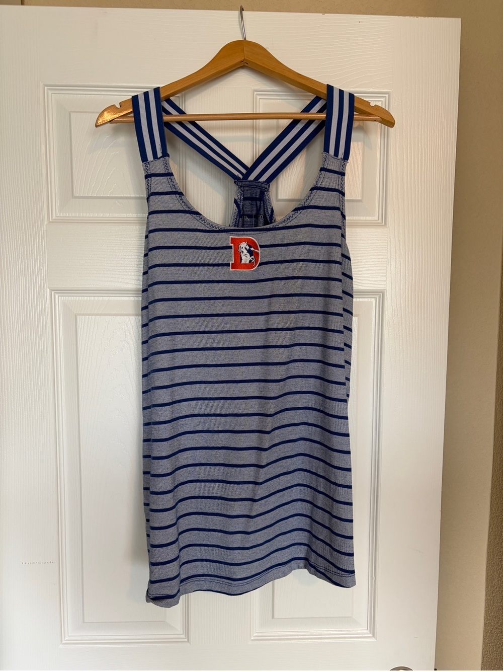 Antigua NFL Denver Broncos Football Tank Top Size XXL Mile High Vintage Logo C8